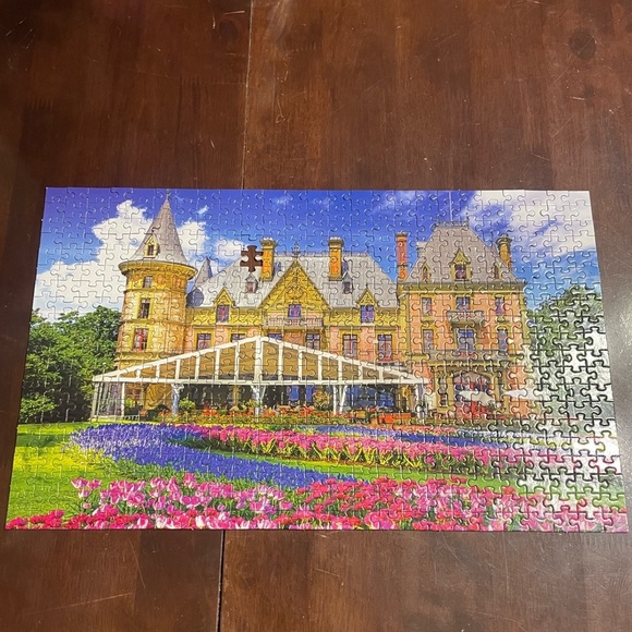 Cra Z art puzzle bug colorful 500 piece castle flower fields puzzle - Picture 7 of 9